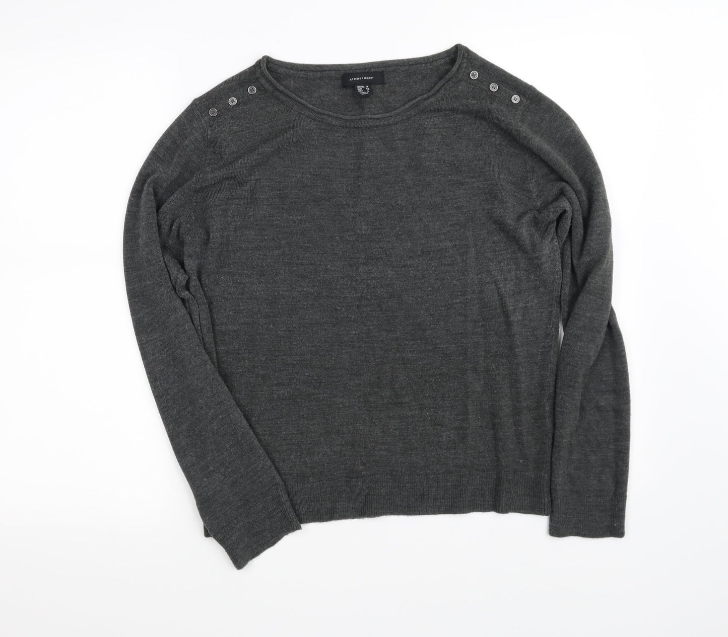 Atmosphere Womens Grey   Pullover Jumper Size 14