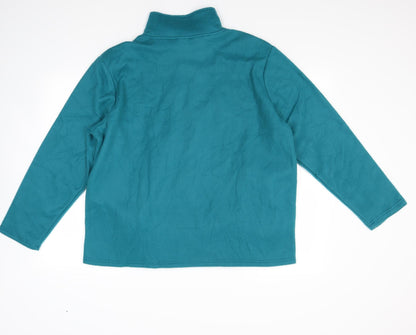 Womens UK Size L Anne De Lancay Green Jacket