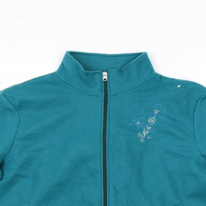 Womens UK Size L Anne De Lancay Green Jacket