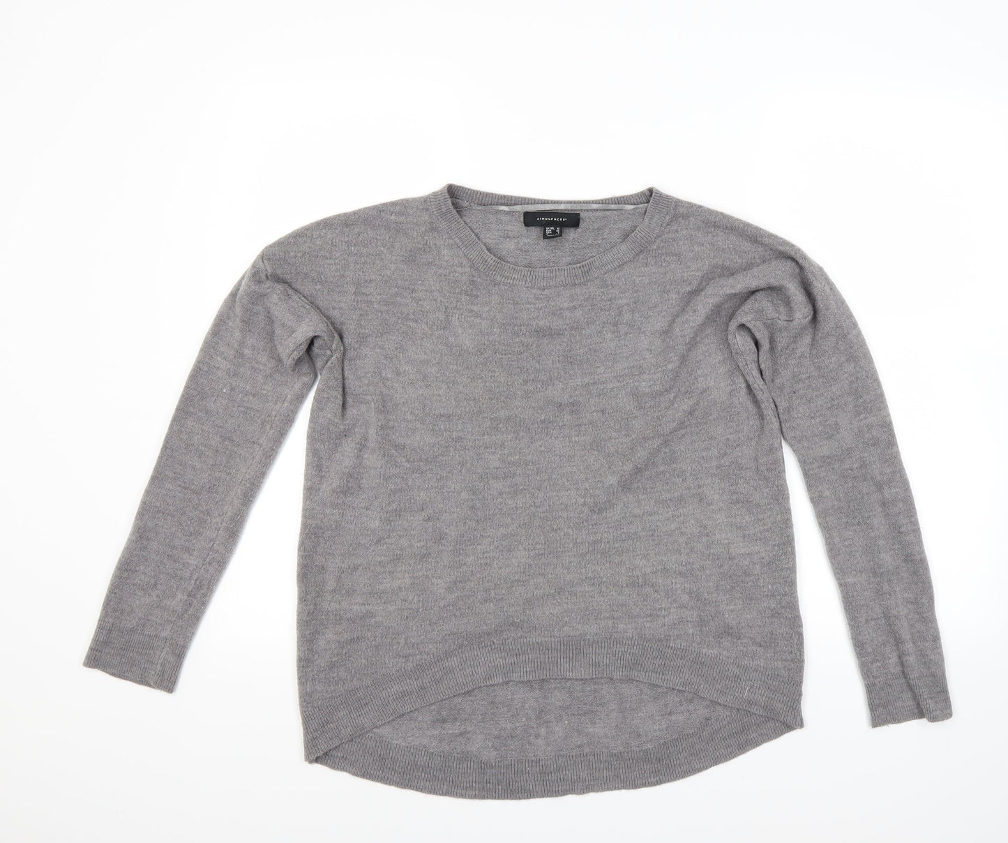Atmosphere Womens Grey   Pullover Jumper Size 10