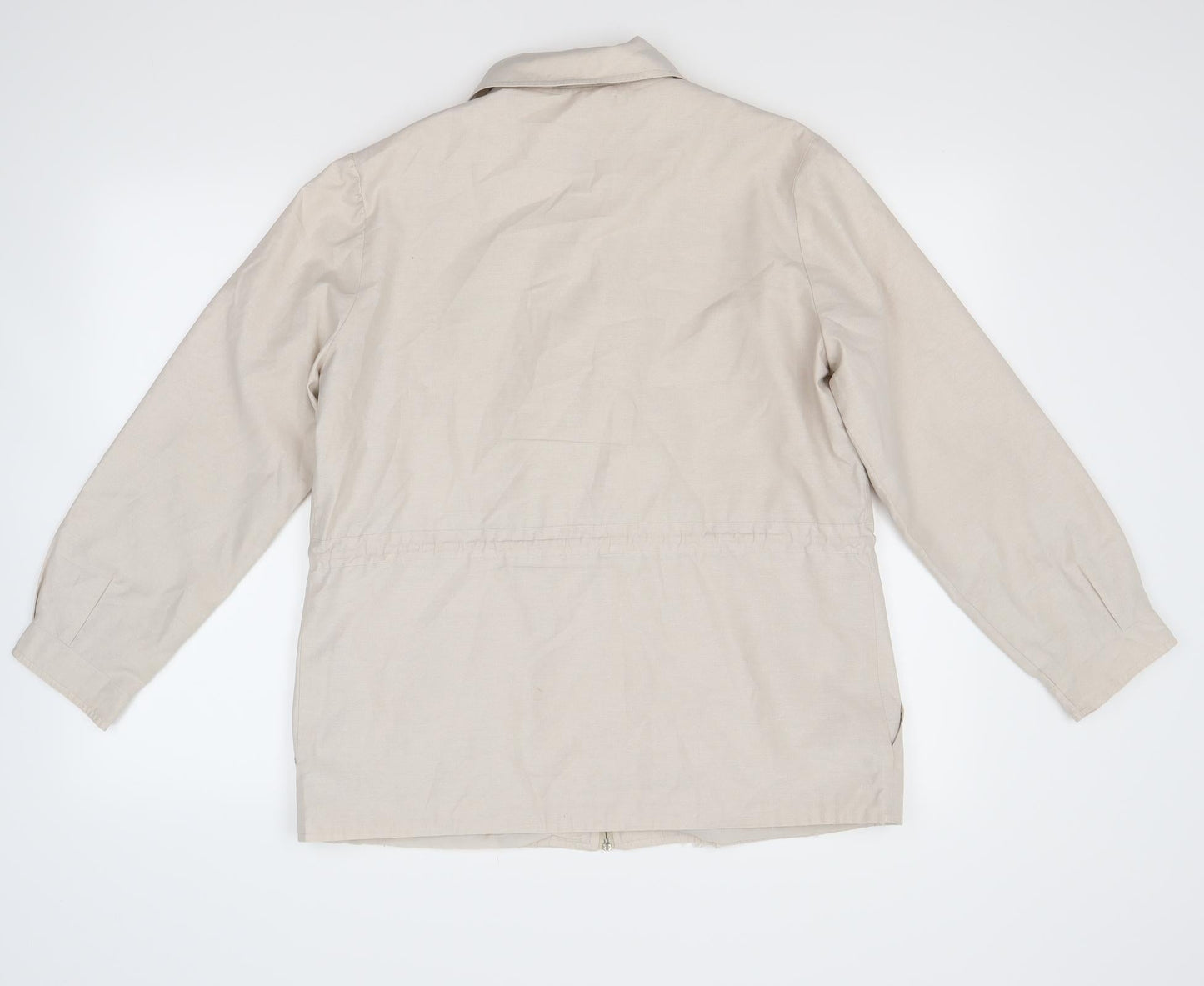 Womens UK Size 12 Preworn Beige Jacket