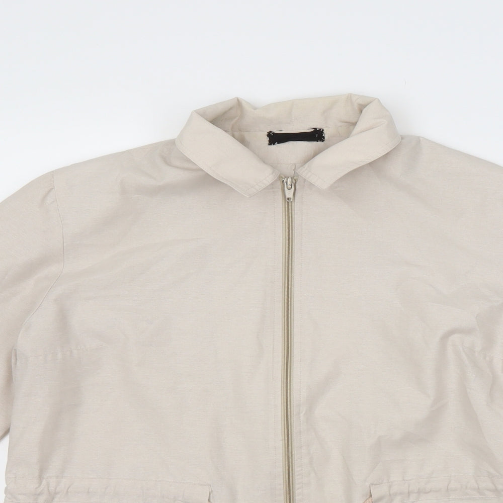 Womens UK Size 12 Preworn Beige Jacket