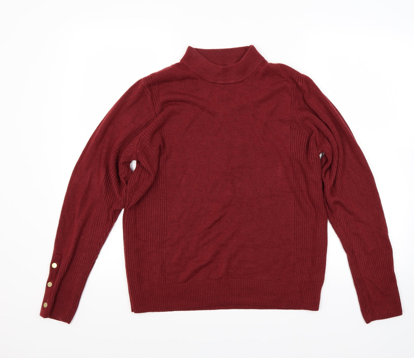 Classic Womens Red   Pullover Jumper Size M