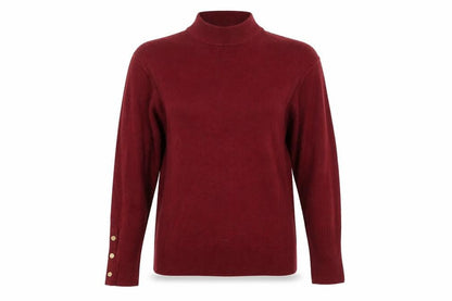 Classics Womens Red   Pullover Jumper Size M