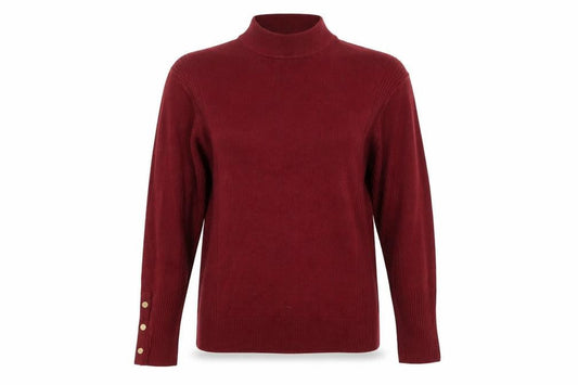 Classics Womens Red   Pullover Jumper Size M