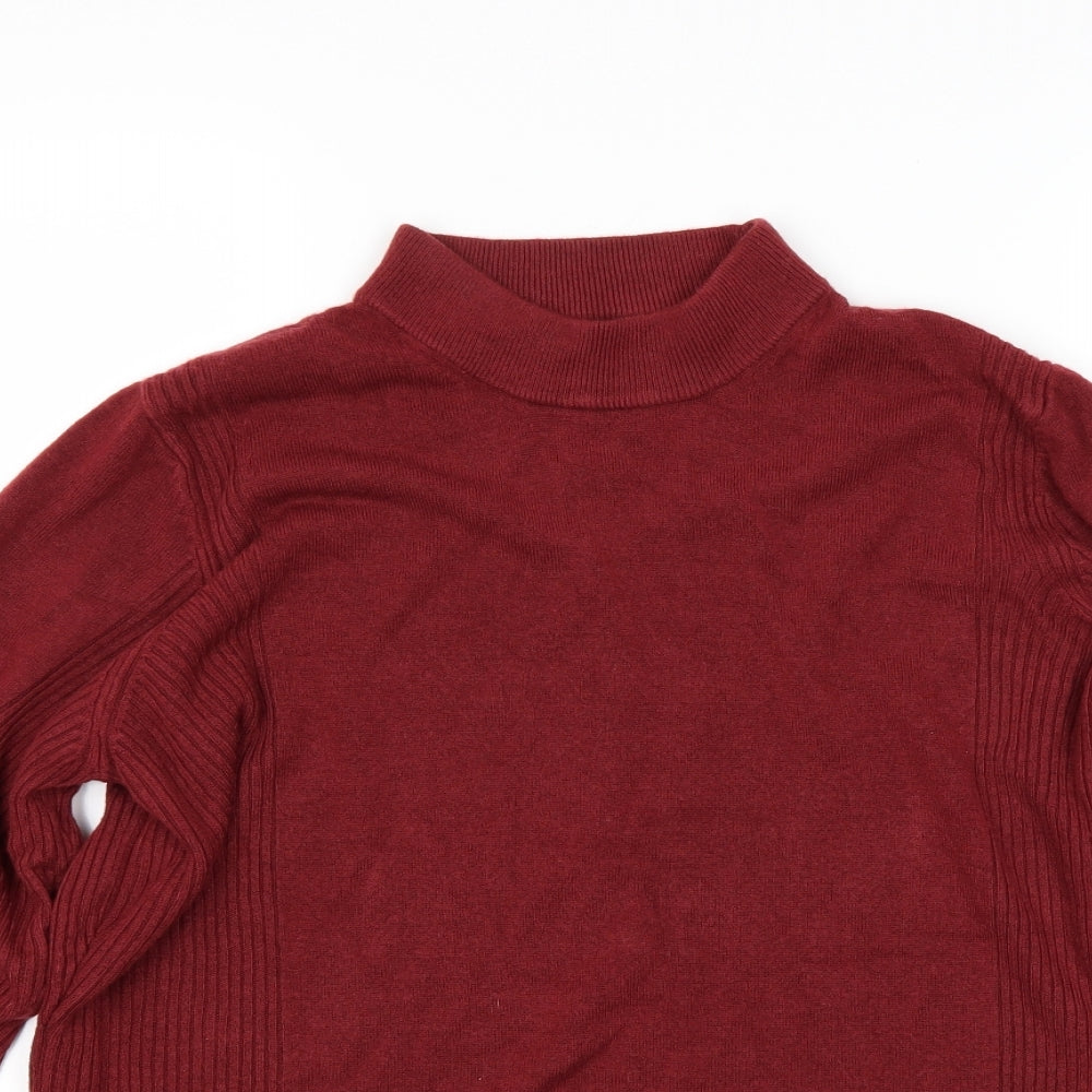 Classic Womens Red   Pullover Jumper Size M
