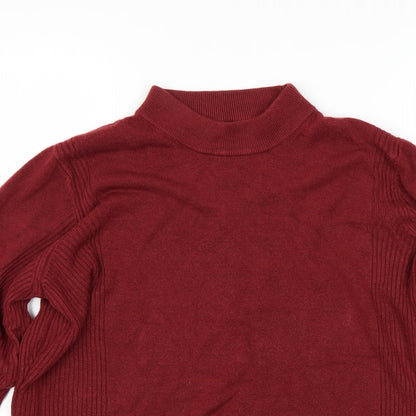 Classic Womens Red   Pullover Jumper Size M