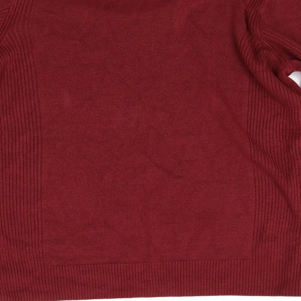 Classic Womens Red   Pullover Jumper Size M