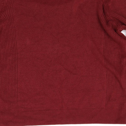 Classic Womens Red   Pullover Jumper Size M