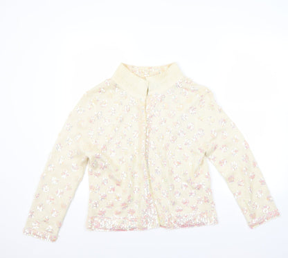 Alexara Womens Beige   Cardigan Jumper Size XL