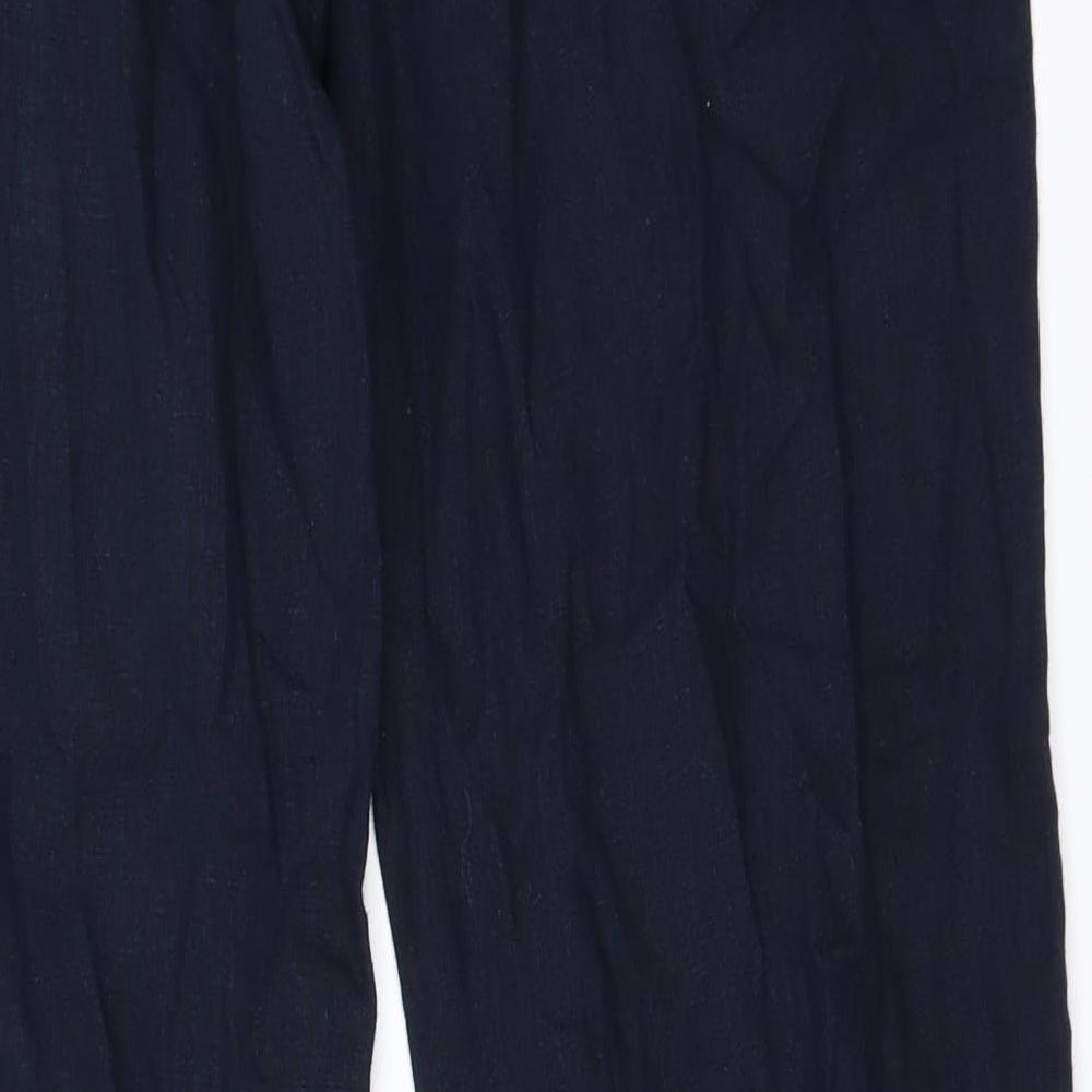 Womens UK Size 8 NEXT Regular Fit  Blue Trousers