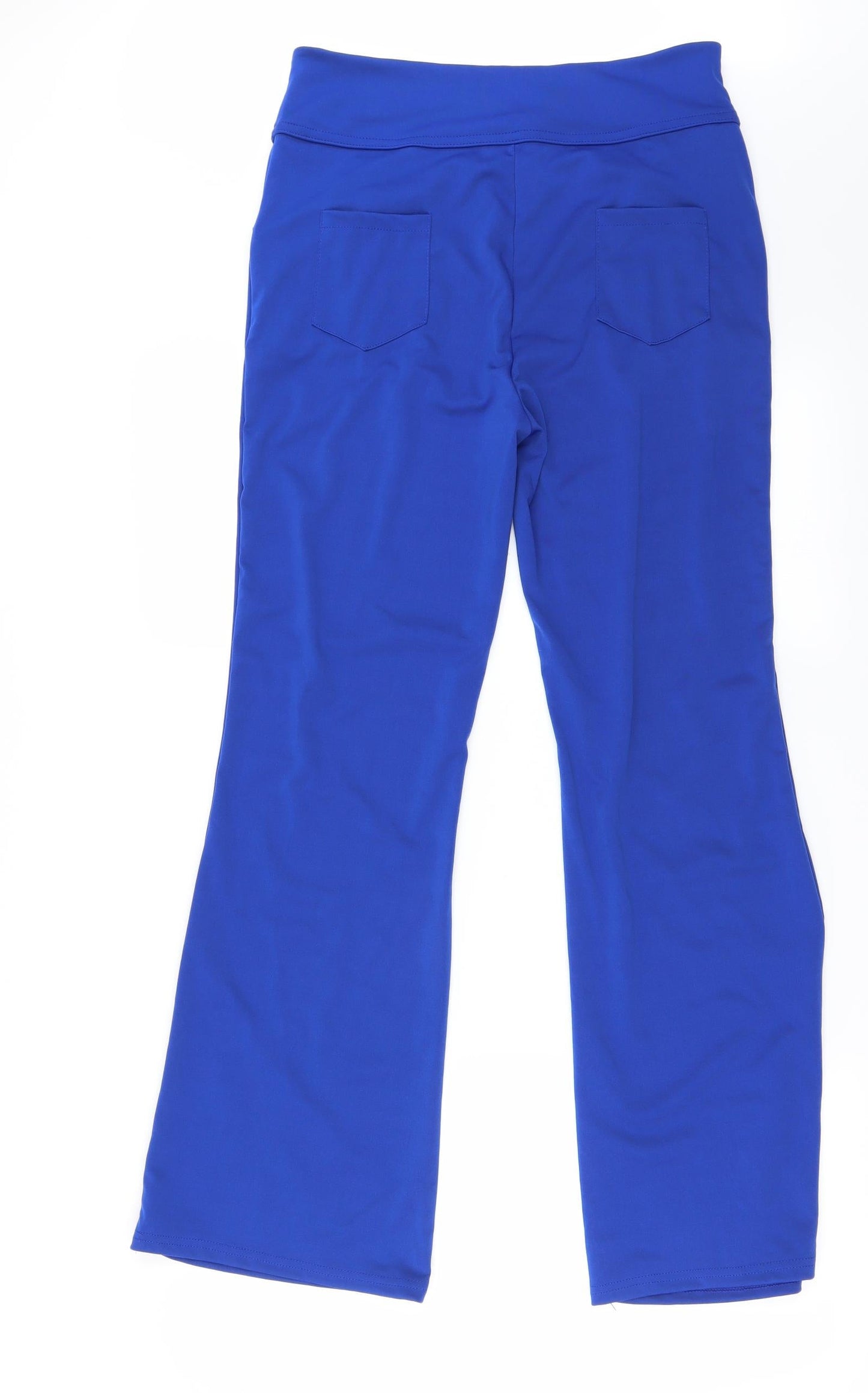 Womens UK Size XL Preworn Regular Fit  Blue Trousers