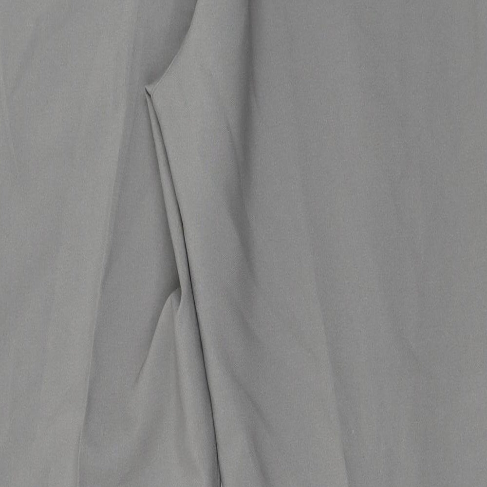 Womens UK Size 22 Preworn Regular Fit  Grey Trousers