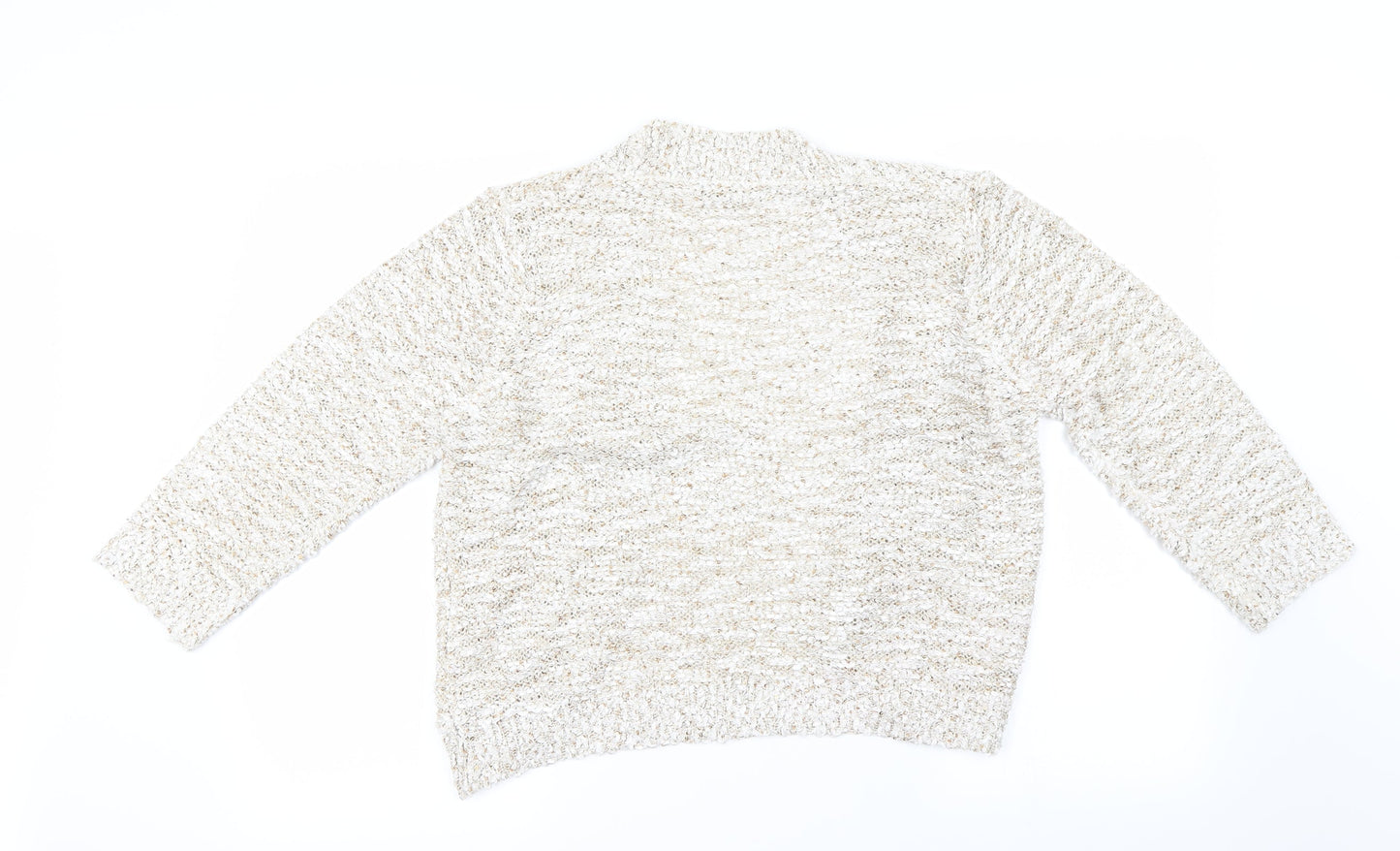 David Emmanuel  Womens Ivory   Cardigan Jumper Size M