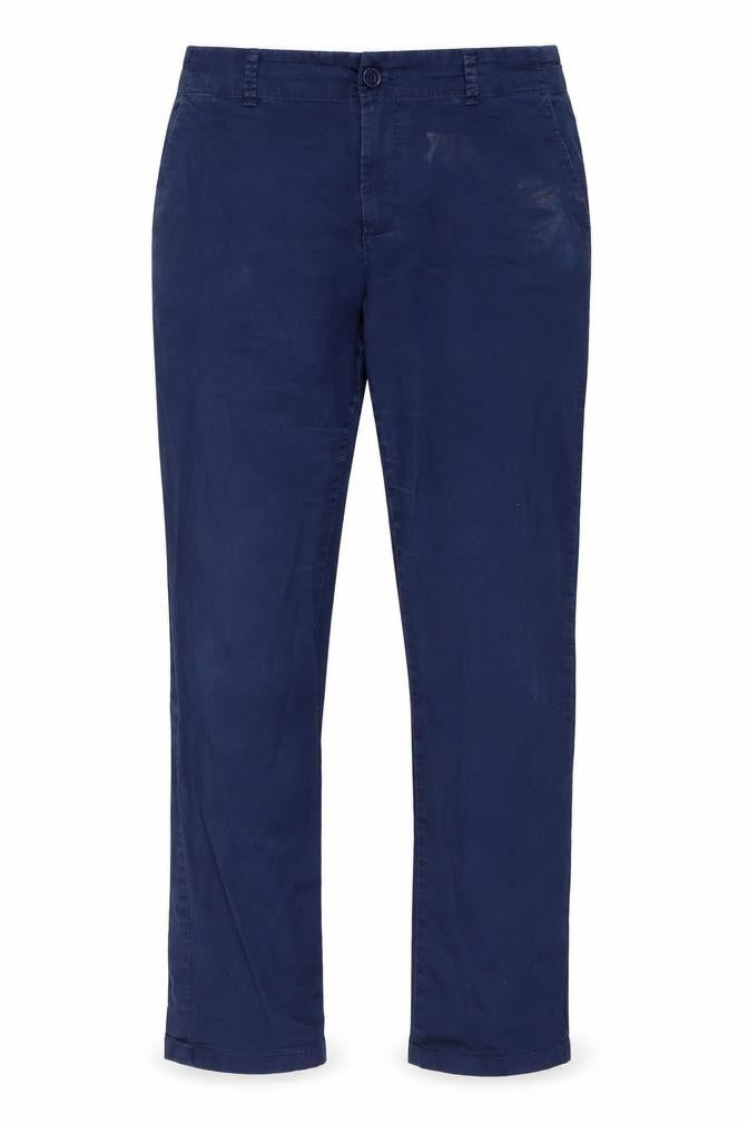 Womens UK Size 10 H&M Regular Fit  Blue Trousers