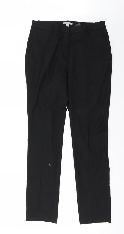 Womens UK Size 10 H&M Regular Fit  Black Trousers