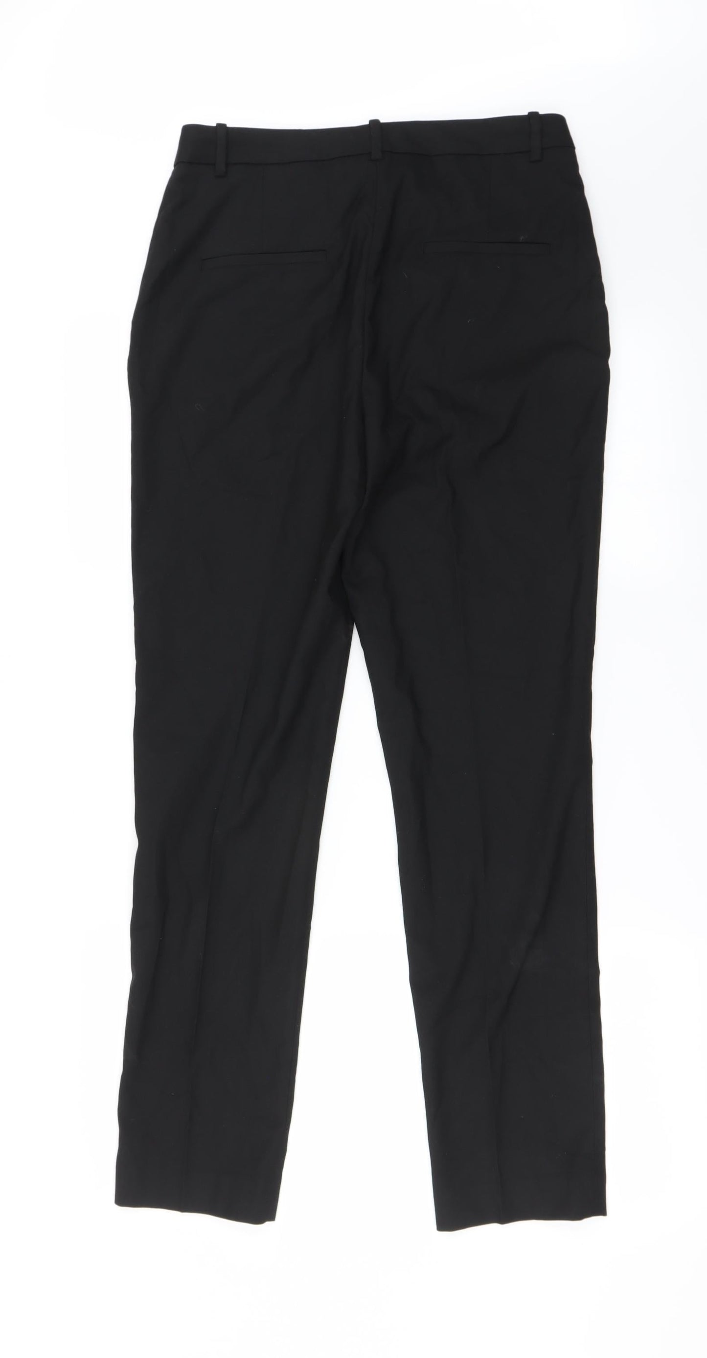Womens UK Size 10 H&M Regular Fit  Black Trousers