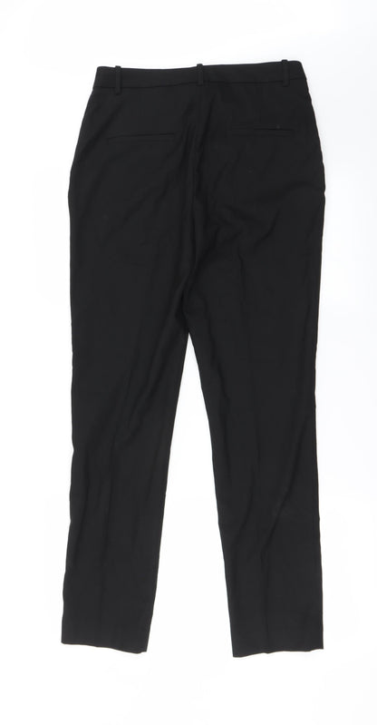 Womens UK Size 10 H&M Regular Fit  Black Trousers