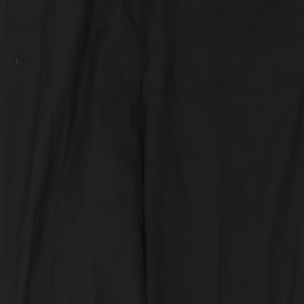 Womens UK Size 10 H&M Regular Fit  Black Trousers