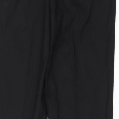 Womens UK Size 10 H&M Regular Fit  Black Trousers