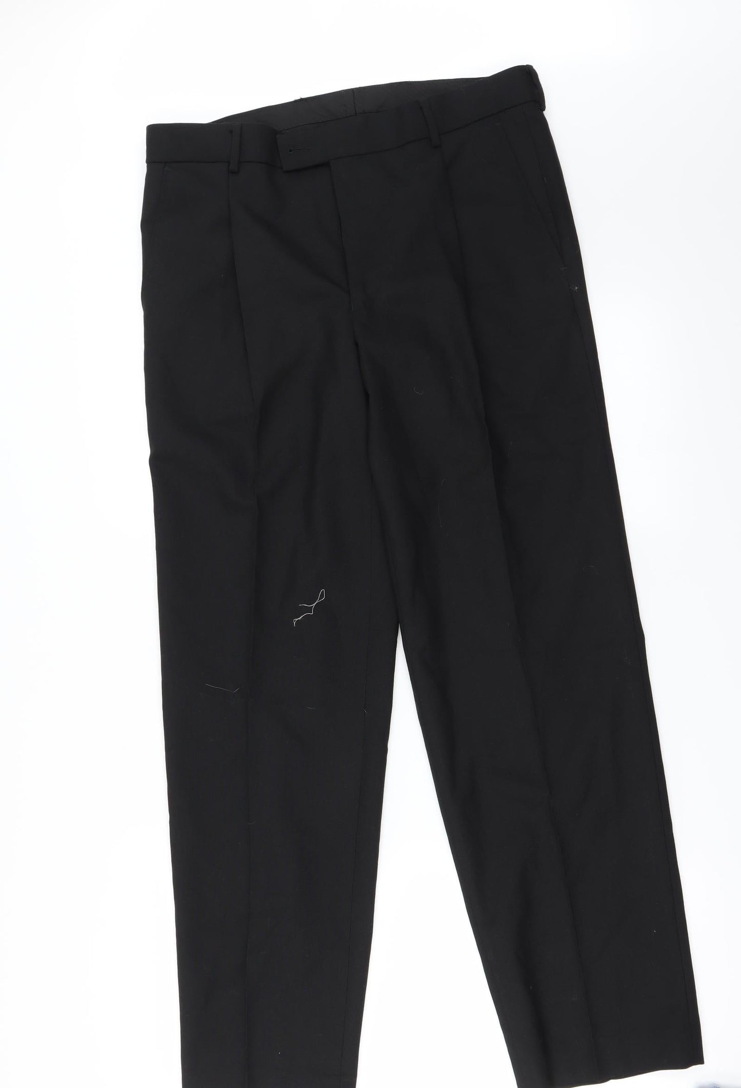 Preworn Mens Black   Trousers  Size 32 in L24 in