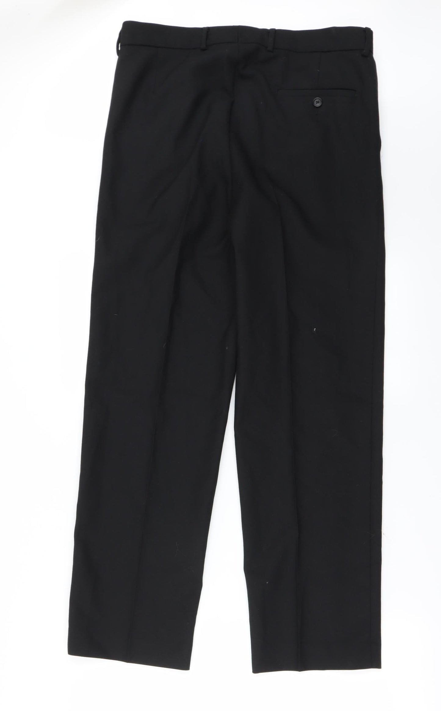 Preworn Mens Black   Trousers  Size 32 in L24 in