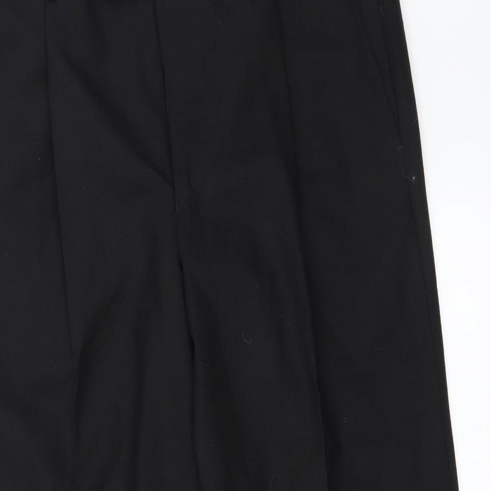Preworn Mens Black   Trousers  Size 32 in L24 in