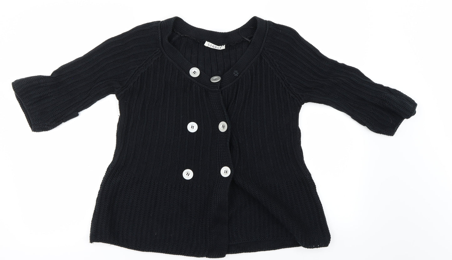George Womens Blue   Cardigan Jumper Size 12