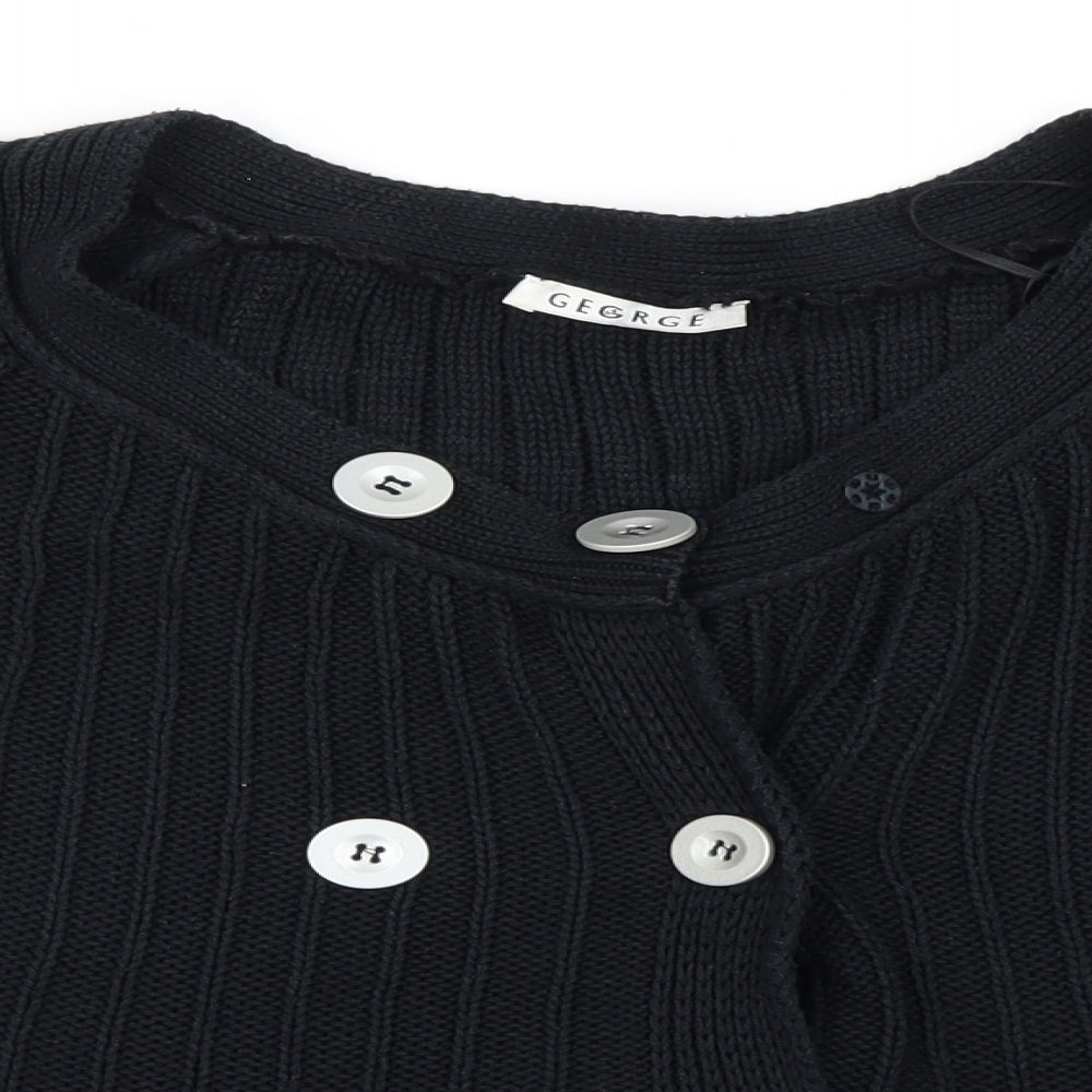 George Womens Blue   Cardigan Jumper Size 12