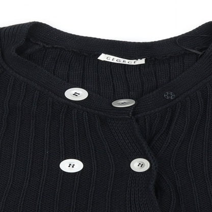 George Womens Blue   Cardigan Jumper Size 12