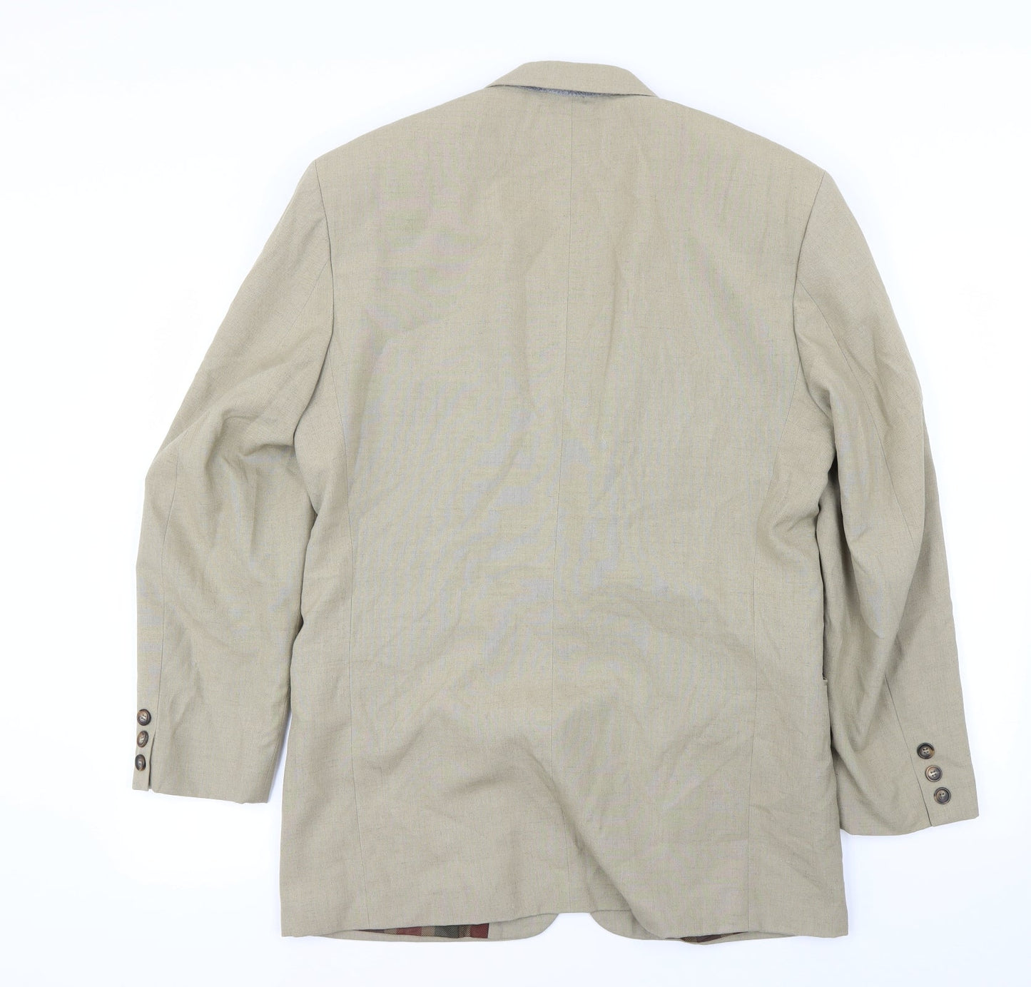 Womens UK Size 38 Preworn Regular Beige Blazer