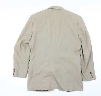 Womens UK Size 38 Preworn Regular Beige Blazer