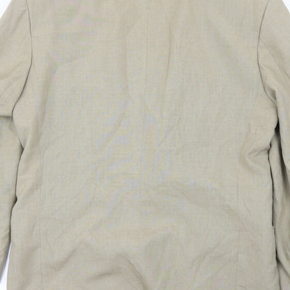 Womens UK Size 38 Preworn Regular Beige Blazer
