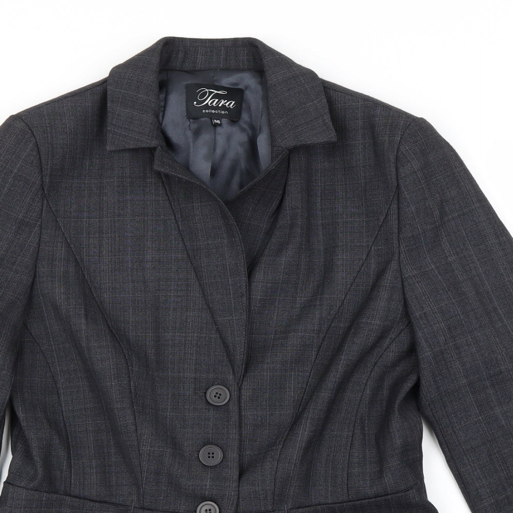 Zara Womens Grey   Jacket Blazer Size 6