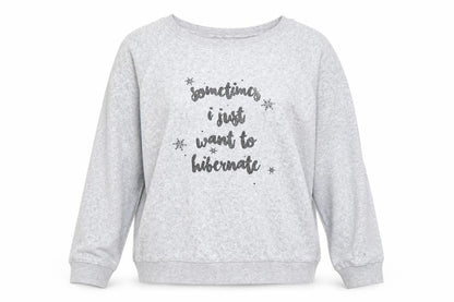 Matalan Womens Grey   Pullover Sweatshirt Size S  - Lounge wear