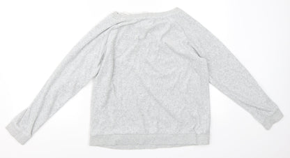 Matalan Womens Grey   Pullover Sweatshirt Size S  - Lounge wear