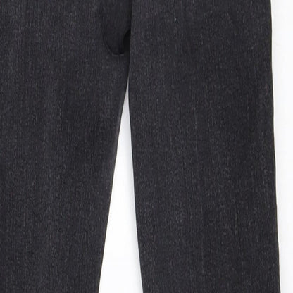 Topshop Womens Black  Denim Skinny Jeans Size 28 in L30 in