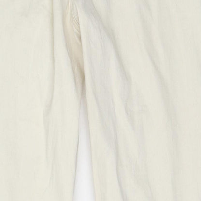 Topshop Womens Ivory  Denim Skinny Jeans Size 30 in L30 in