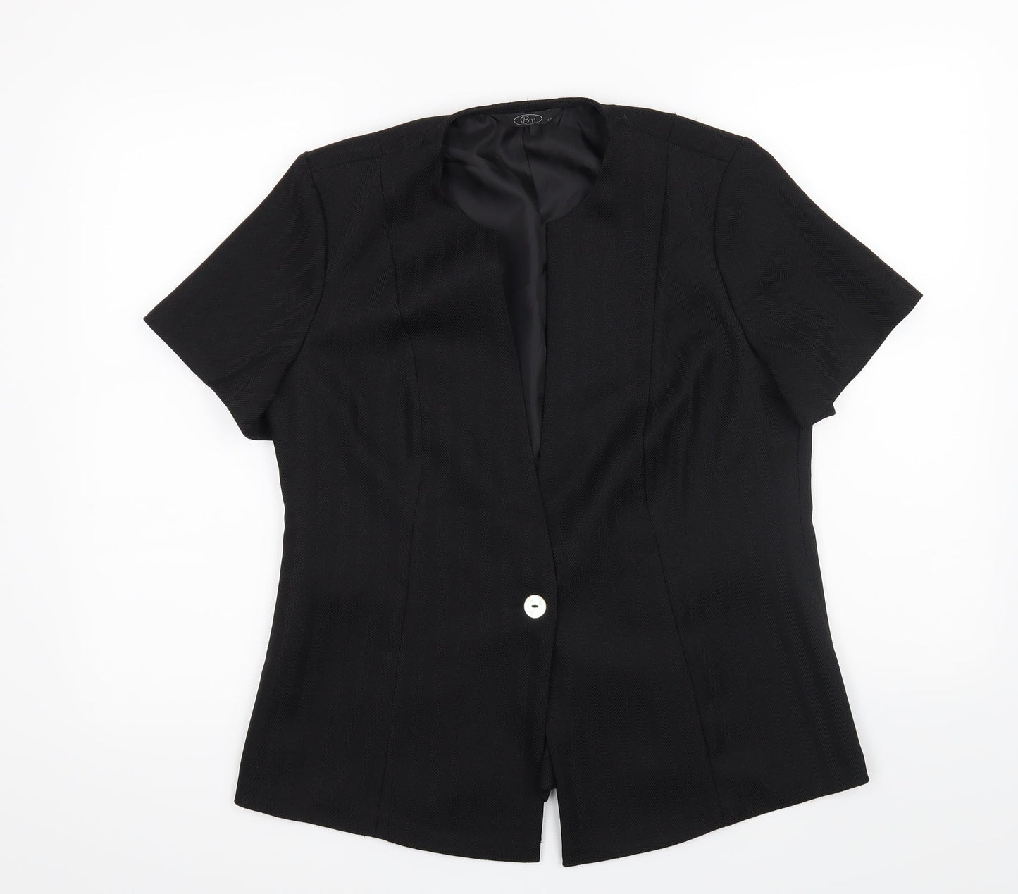 Womens UK Size 12 Bonmarché Black Jacket