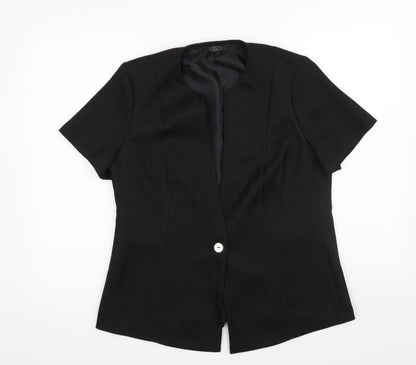 Womens UK Size 12 Bonmarché Black Jacket