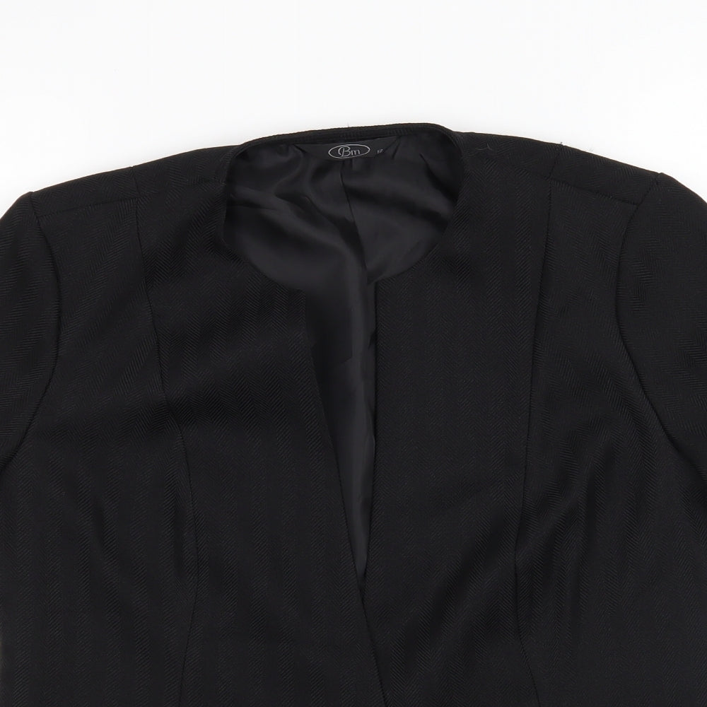 Womens UK Size 12 Bonmarché Black Jacket