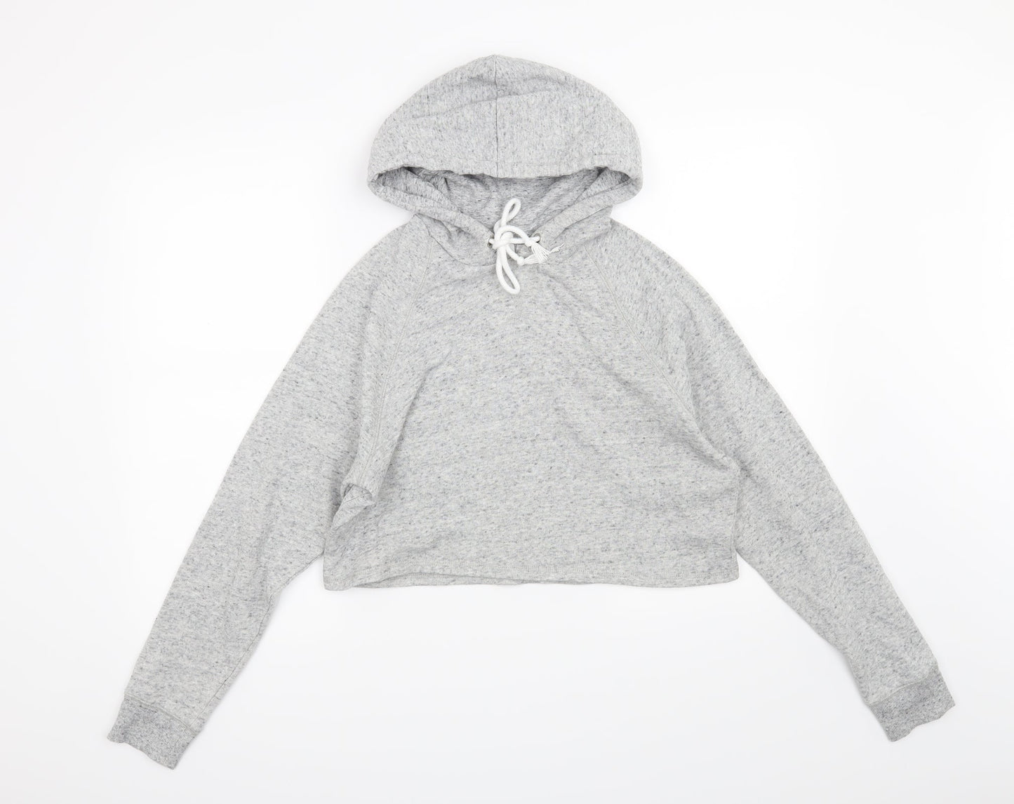 H&M Womens Grey   Pullover Hoodie Size S