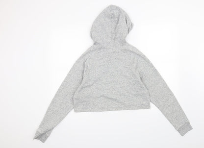 H&M Womens Grey   Pullover Hoodie Size S