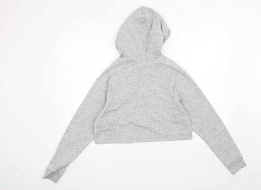 H&M Womens Grey   Pullover Hoodie Size S