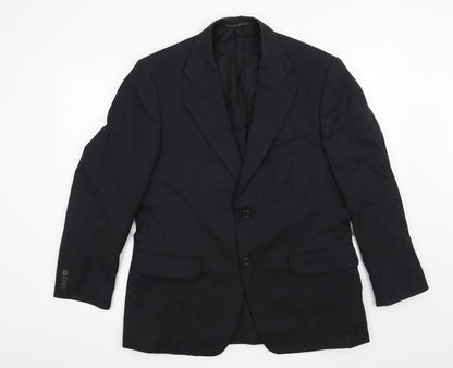 Mens UK Size 40 Marks and Spencer Regular Blue Suit Jacket