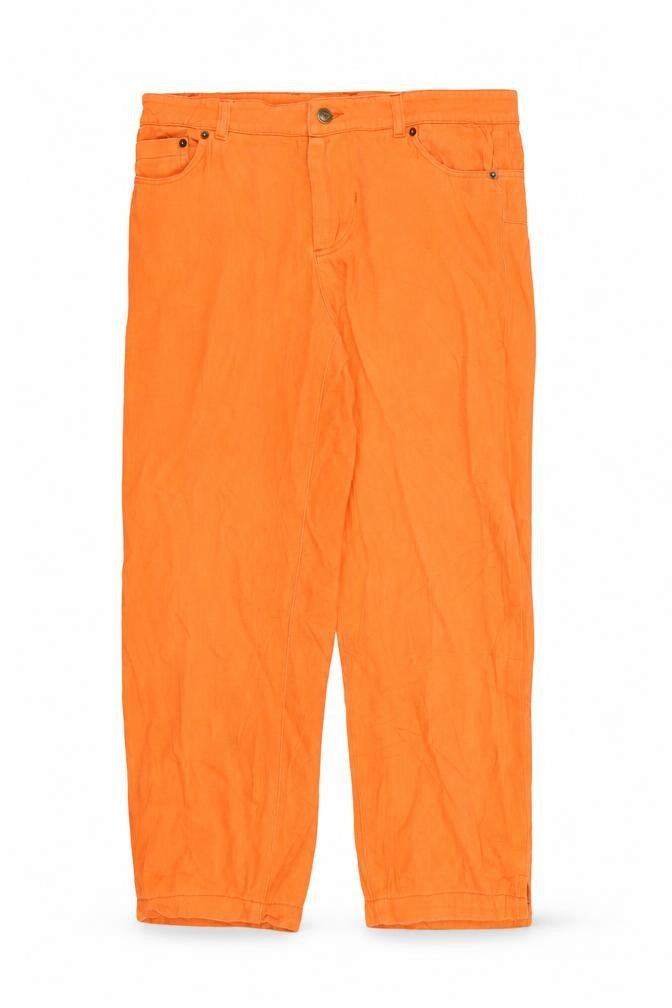 Womens Orange   Straight Jeans Size 8 L23 in