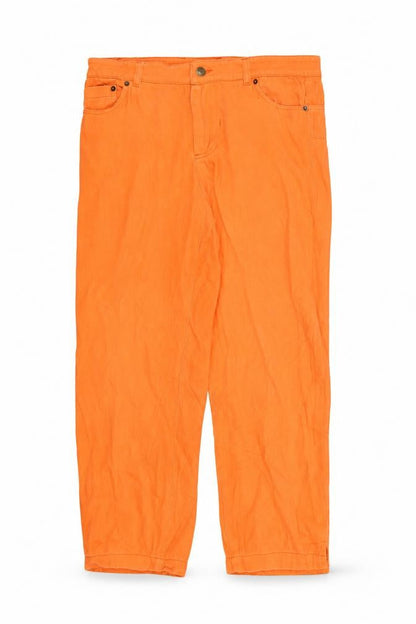 Womens Orange   Straight Jeans Size 8 L23 in