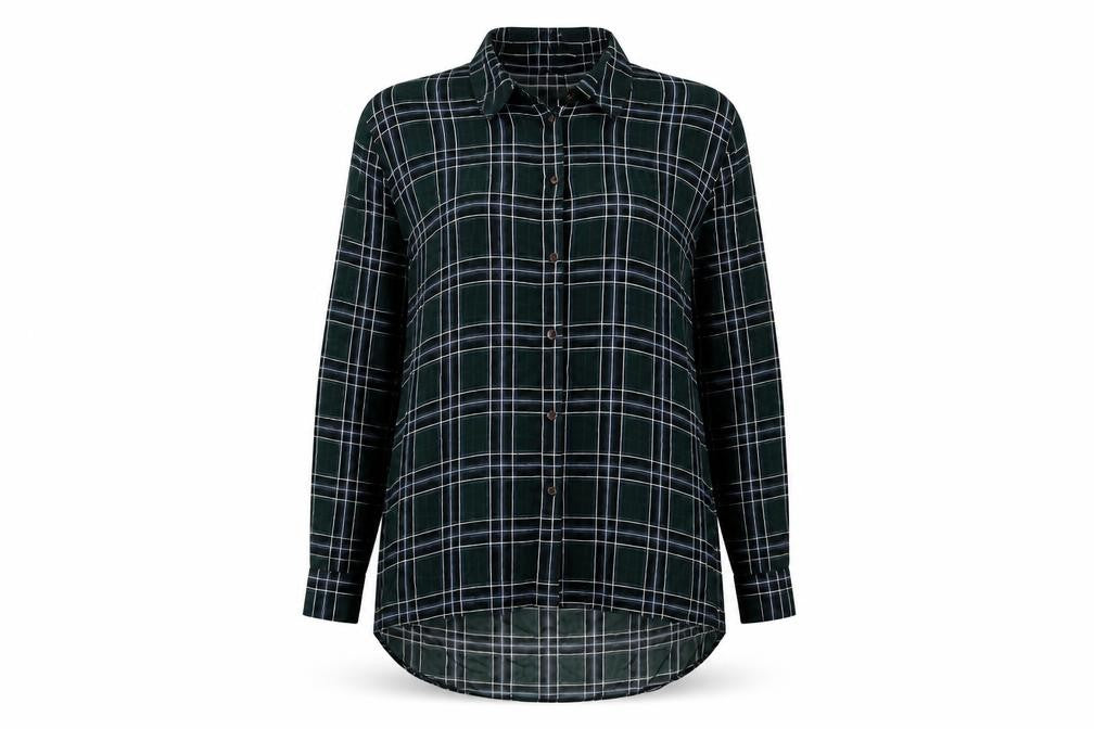 Womens UK Size 12 Atmosphere Green Basic Button-Up