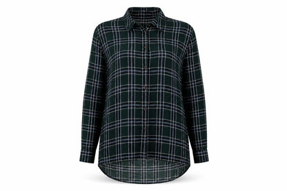Womens UK Size 12 Atmosphere Green Basic Button-Up