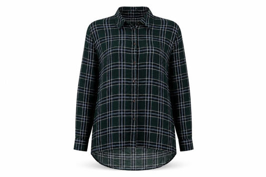Womens UK Size 12 Atmosphere Green Basic Button-Up